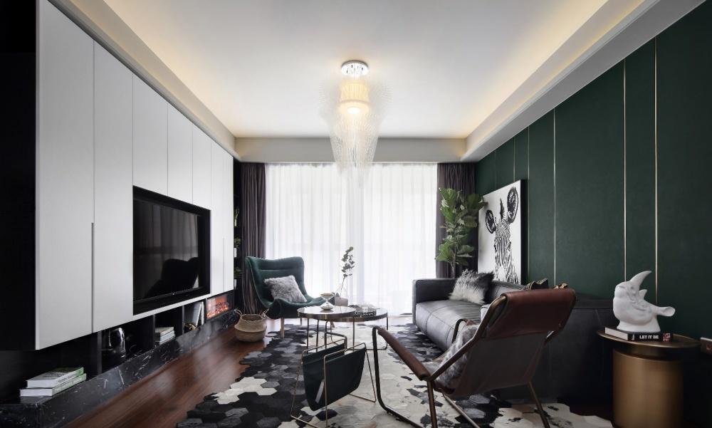 绿意轻奢,打造内敛自然的居家空间-5