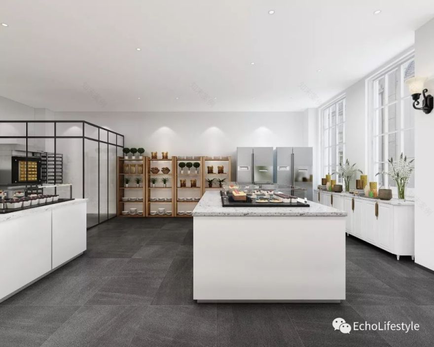 工装设计:暗淡毛坯变身优雅复古烘焙工作室-36