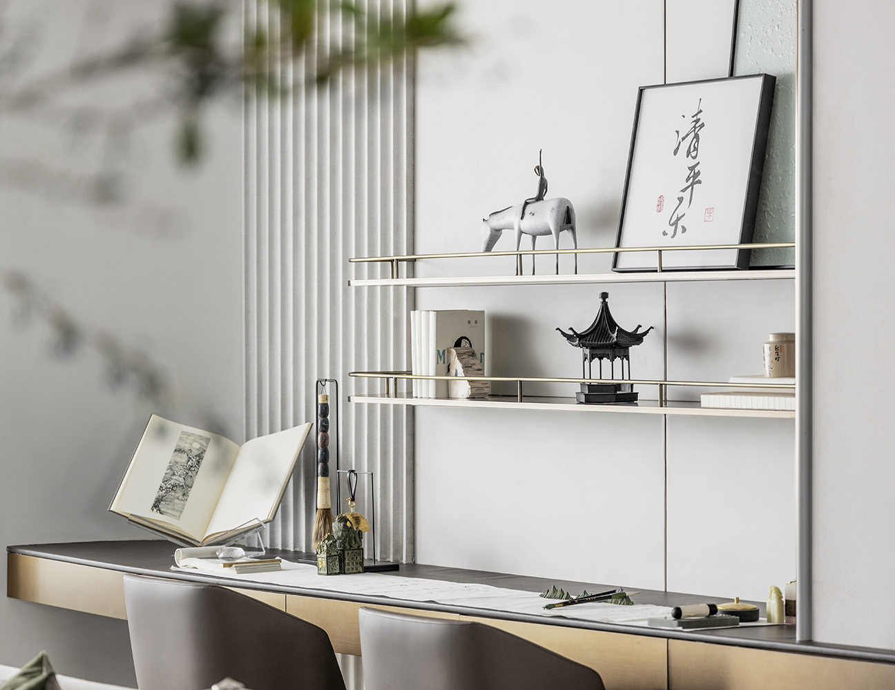 堂悦样板间丨中国烟台丨上海岳蒙设计有限公司-15