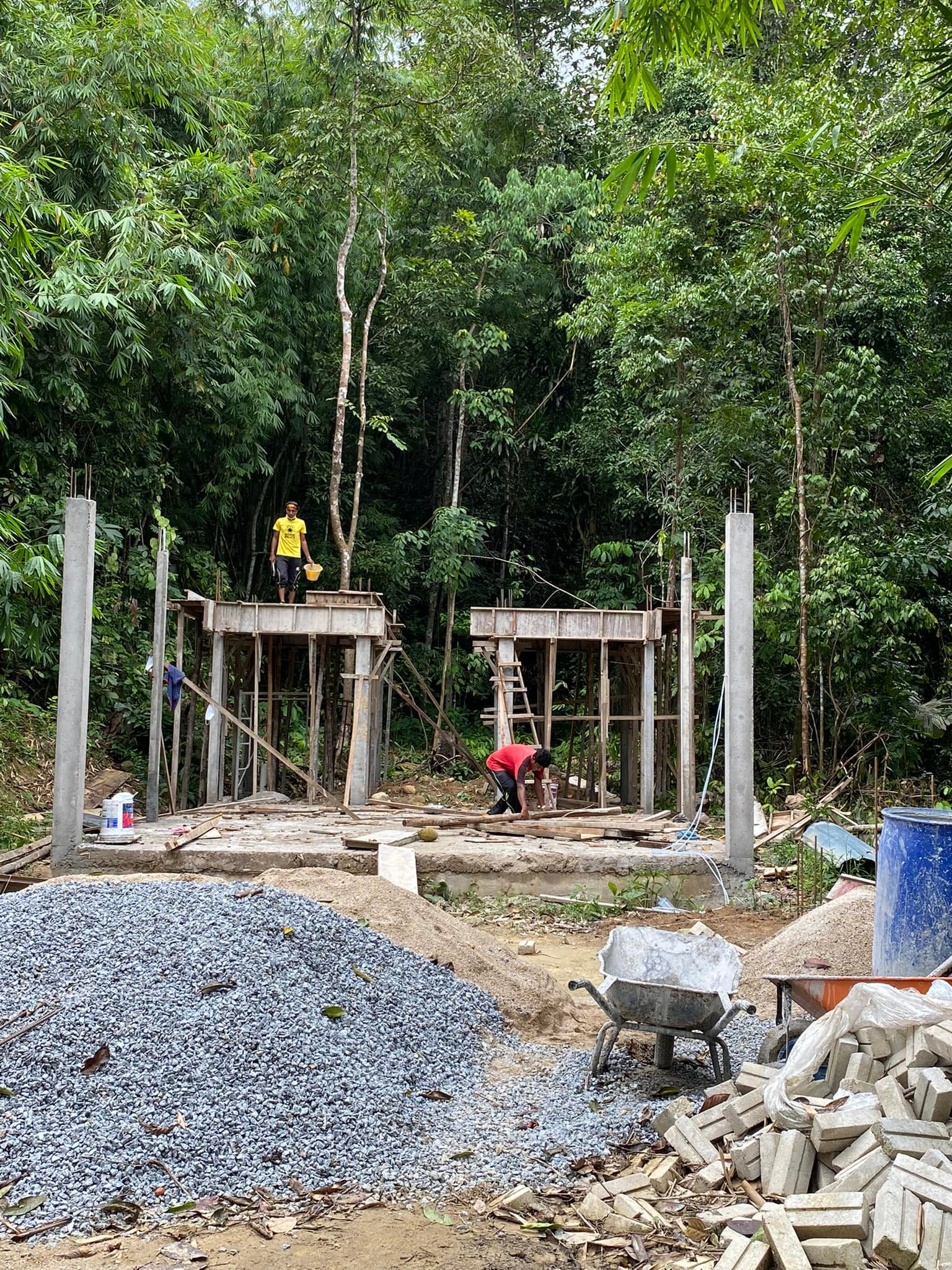 小型果园房屋建造-5