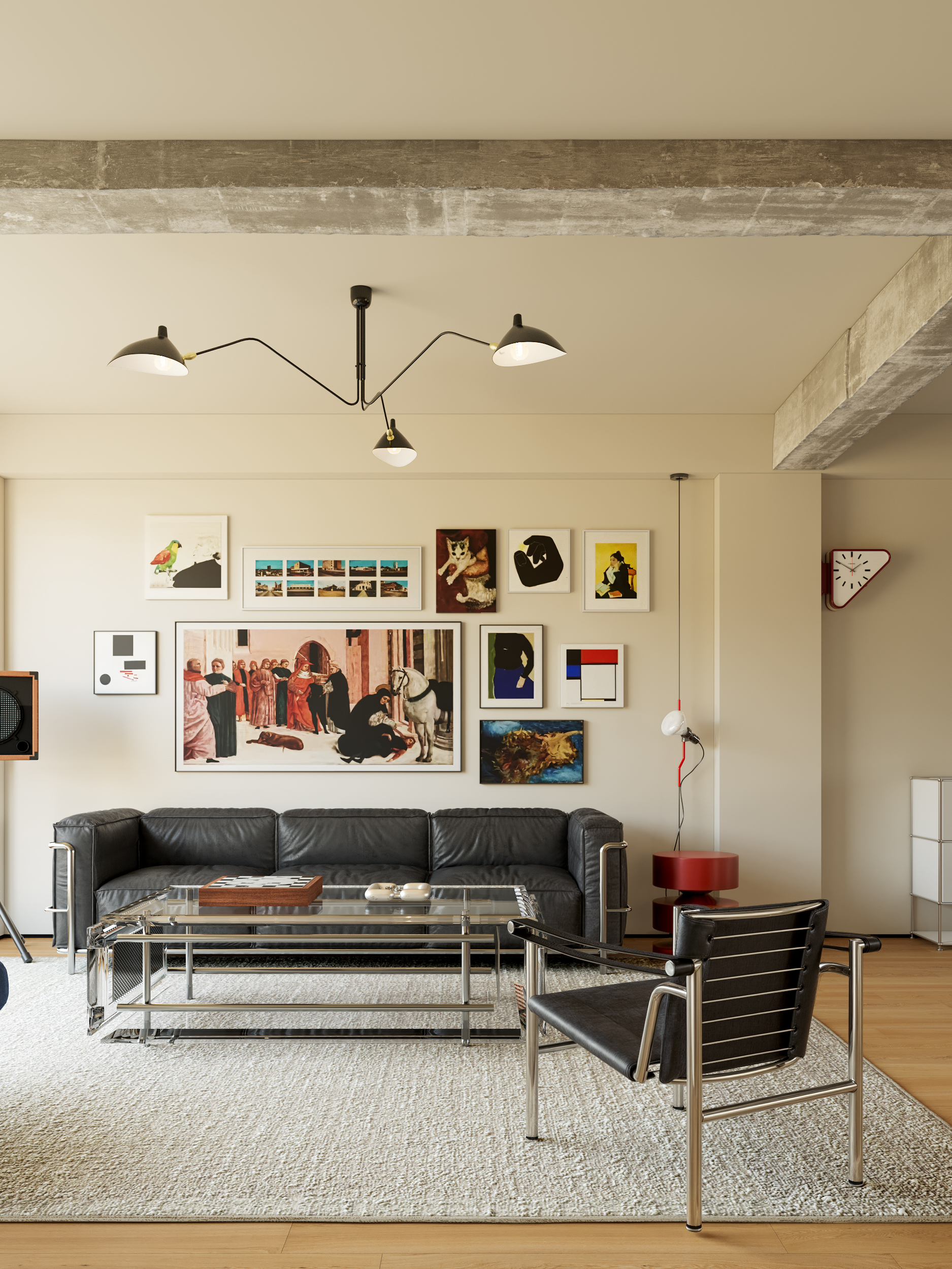 包豪斯大平层——长沙佐尚视觉-1