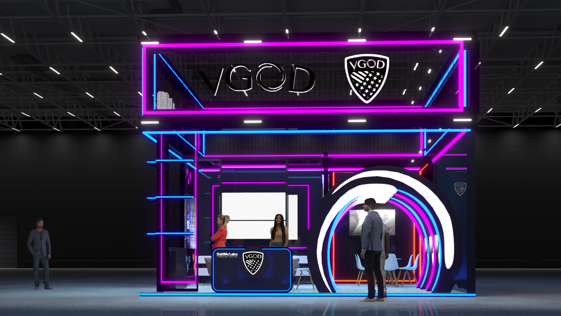 VGOD BOOTH (VAPE SHOW UAE )-2