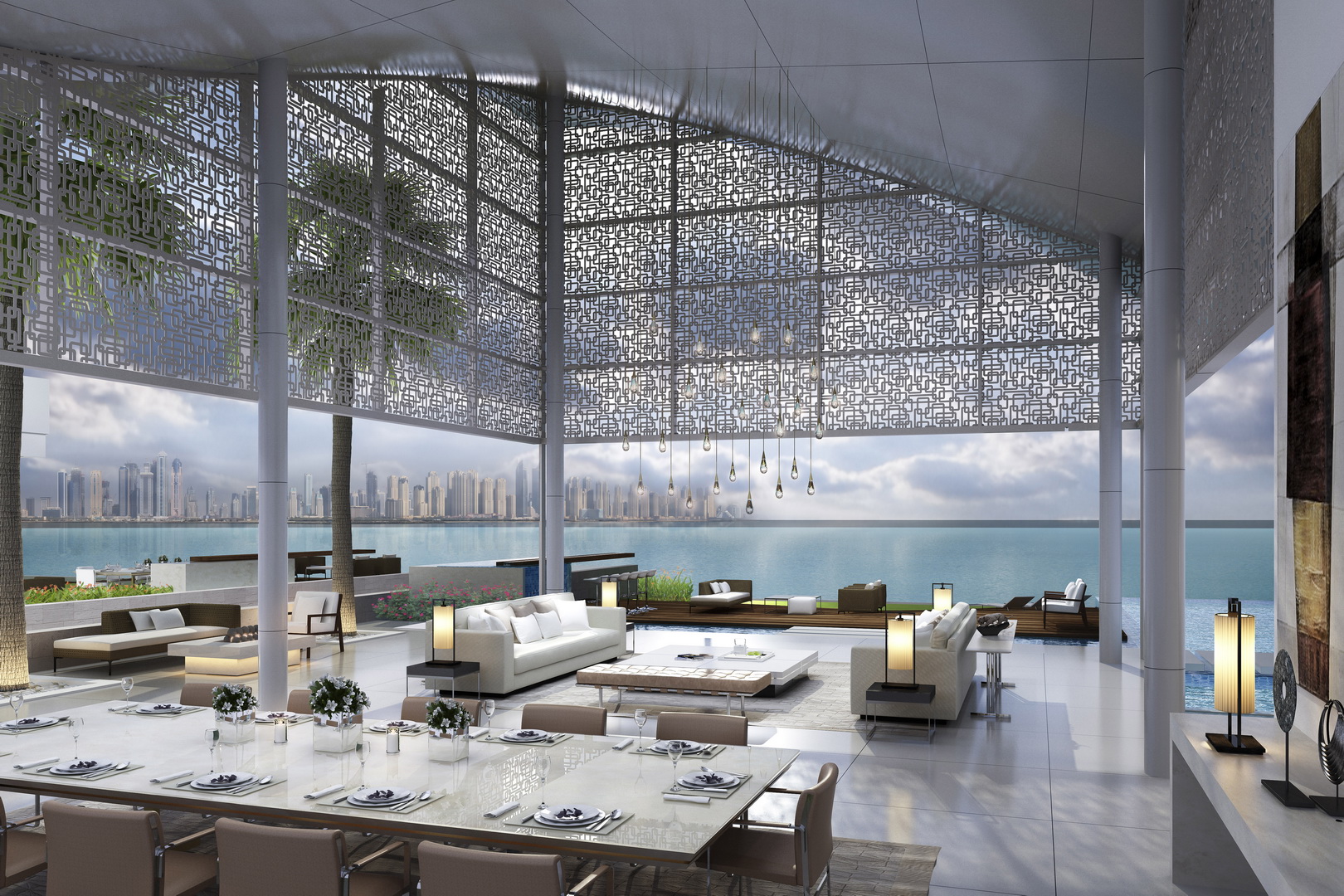 迪拜棕榈朱美拉社区别墅设计-6