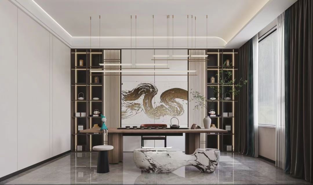 现代轻奢空间设计-1