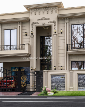 13-KB: Contemporary Luxury Residential Façade