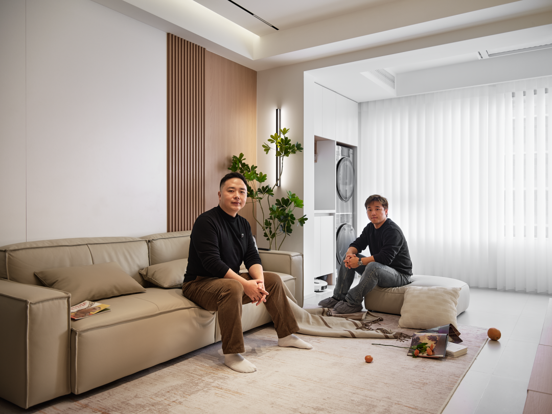 90平现代+原木奶油风家装丨中国闵行丨上海欧碧雅空间设计-40