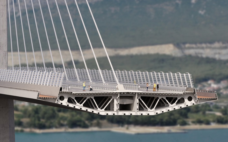 Kaštela湾大桥丨克罗地亚-43