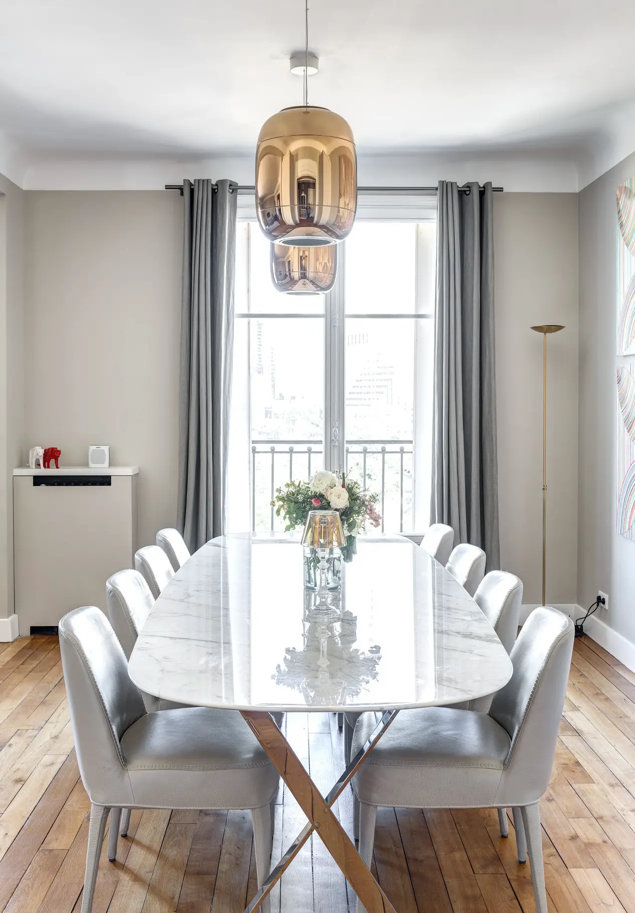 现代风家庭公寓 | 巴黎近郊的时尚居所-4