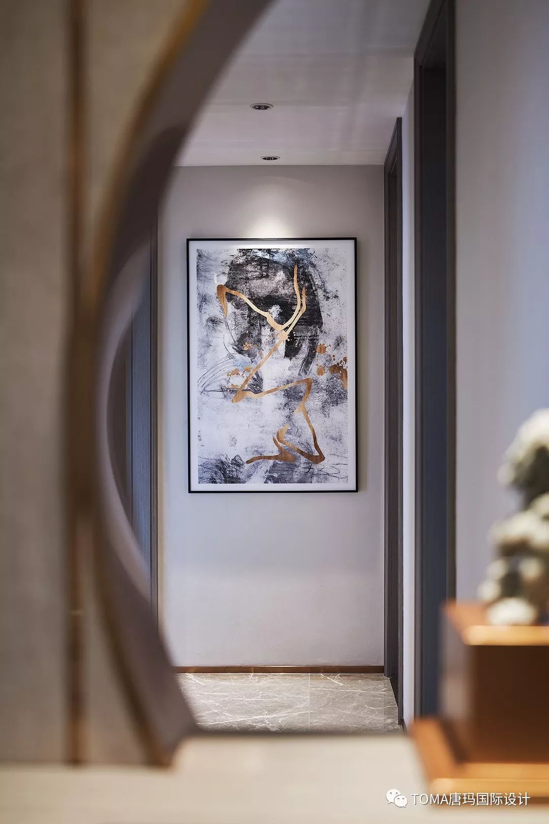 鹰潭星海湾新中式轻奢样板房设计-28