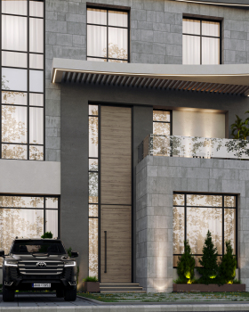 Modern Villa in Kuwait（科威特现代别墅）丨Asmaa Raafat