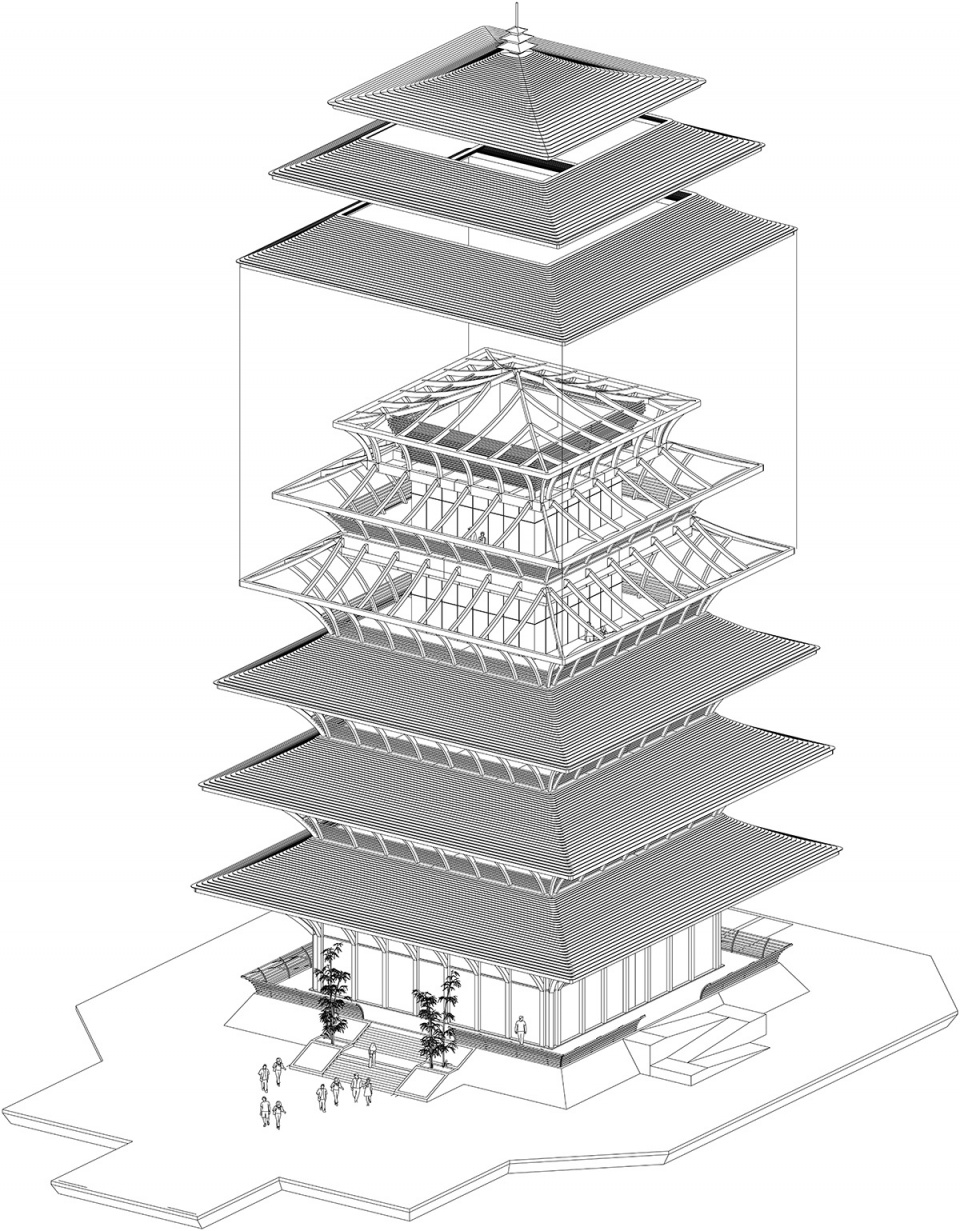 龙泉山城市森林公园丹景阁丨中国成都丨成都市建筑设计研究院有限公司-19