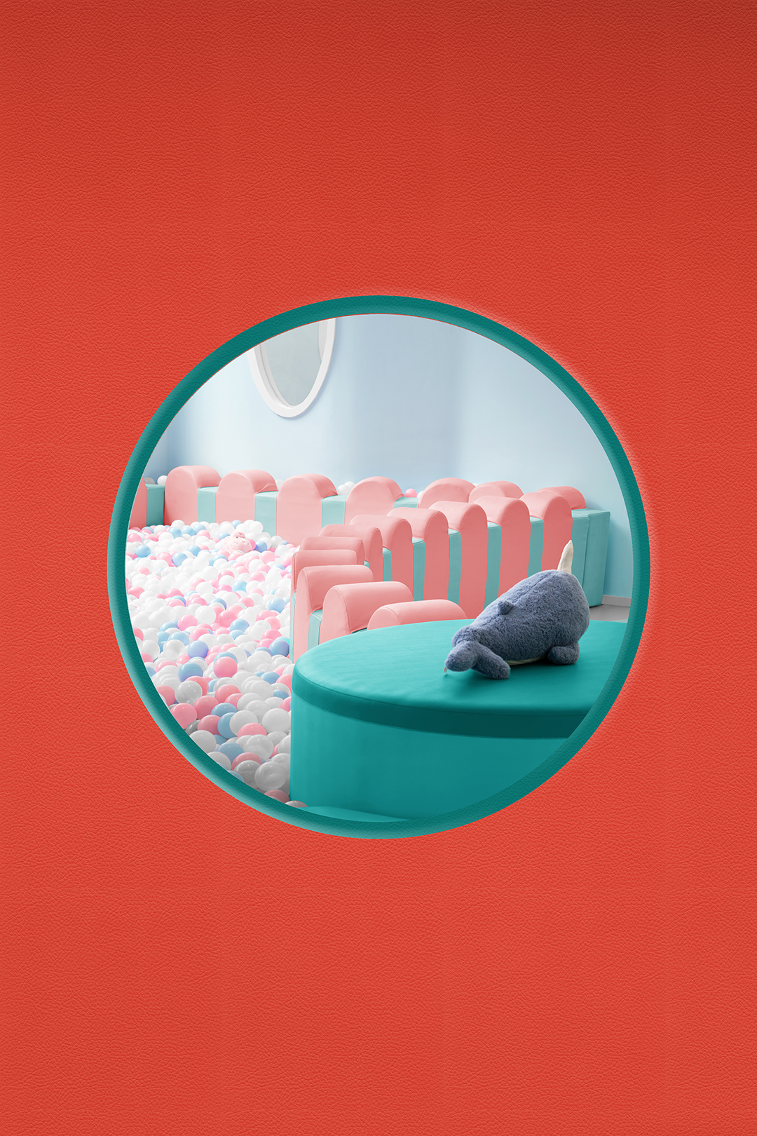 小北亲子游泳俱乐部丨中国上海丨杭州二向箔空间设计-42