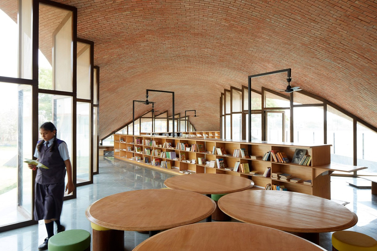 印度科珀尔冈学校图书馆丨Sameep Padora & Associates-69