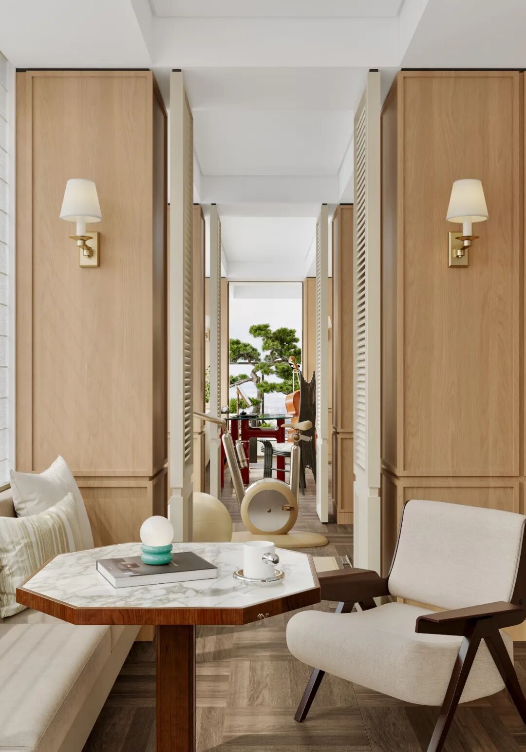 深圳400㎡大平层设计丨中国深圳丨HOMBLE红柏设计-49