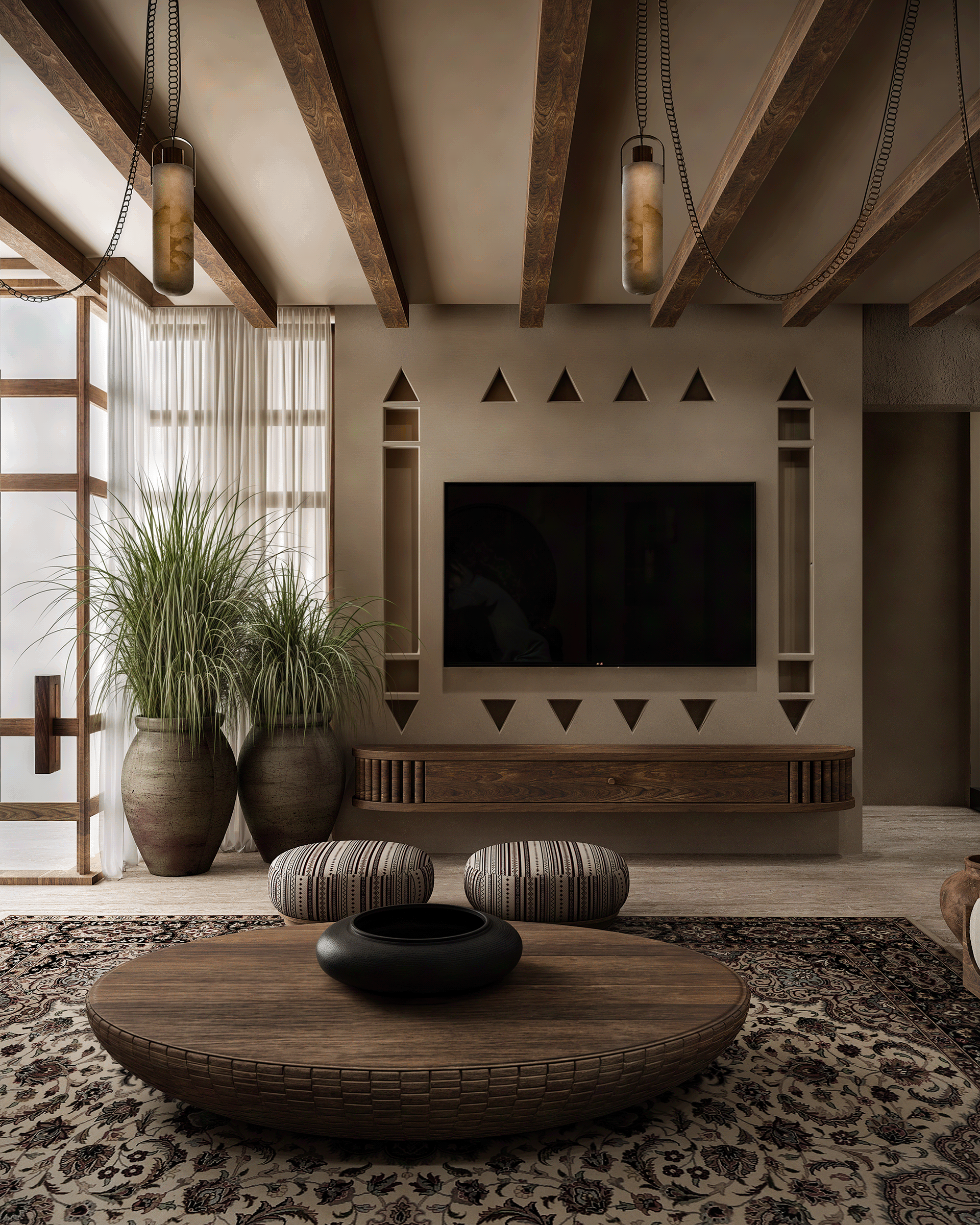 NEW NAJDI MAJLIS DESIGN（新纳吉迪马吉里斯设计）丨沙特阿拉伯丨SALMA SOBHY-10