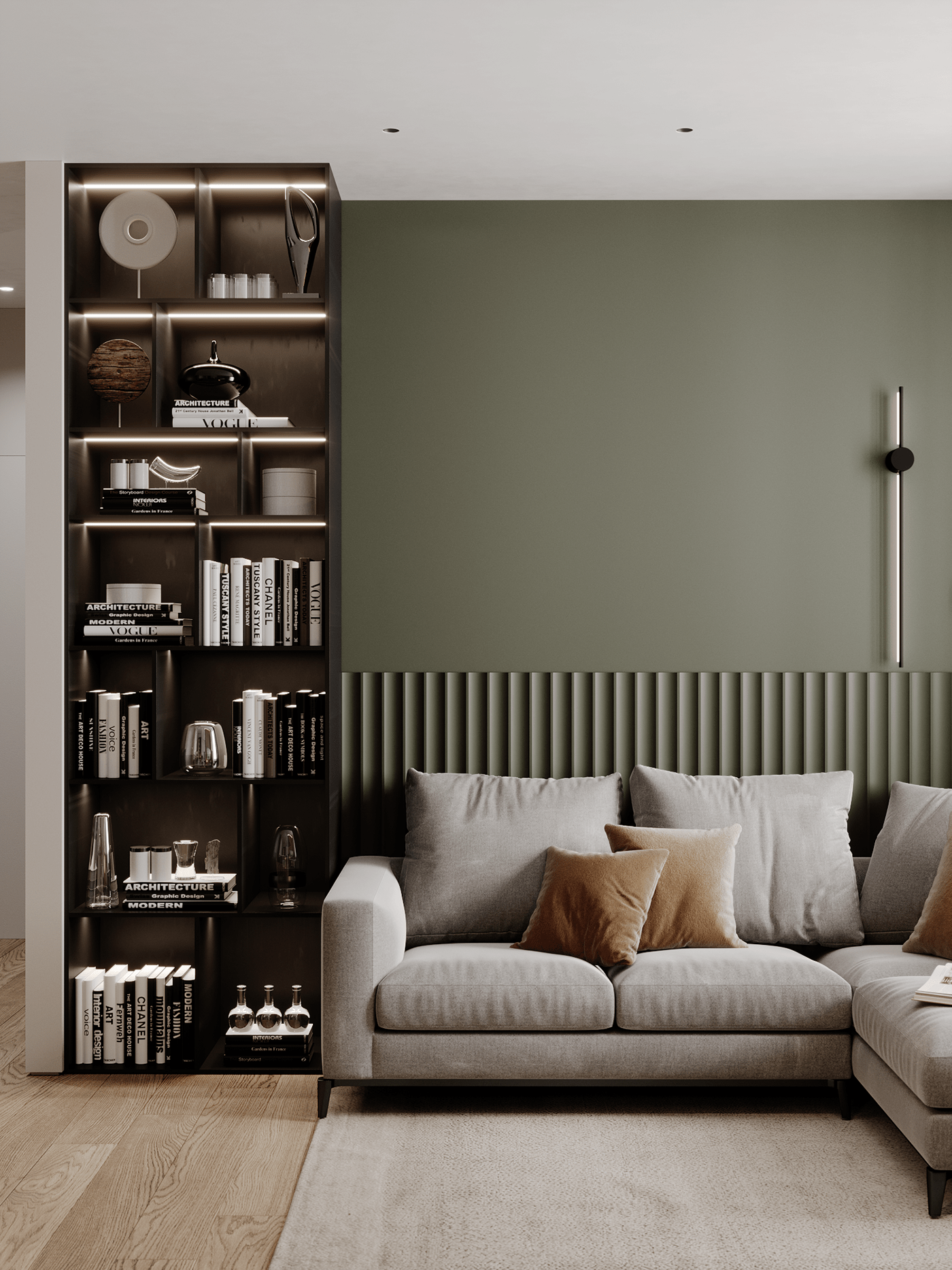 90平 开放式户型设计-15