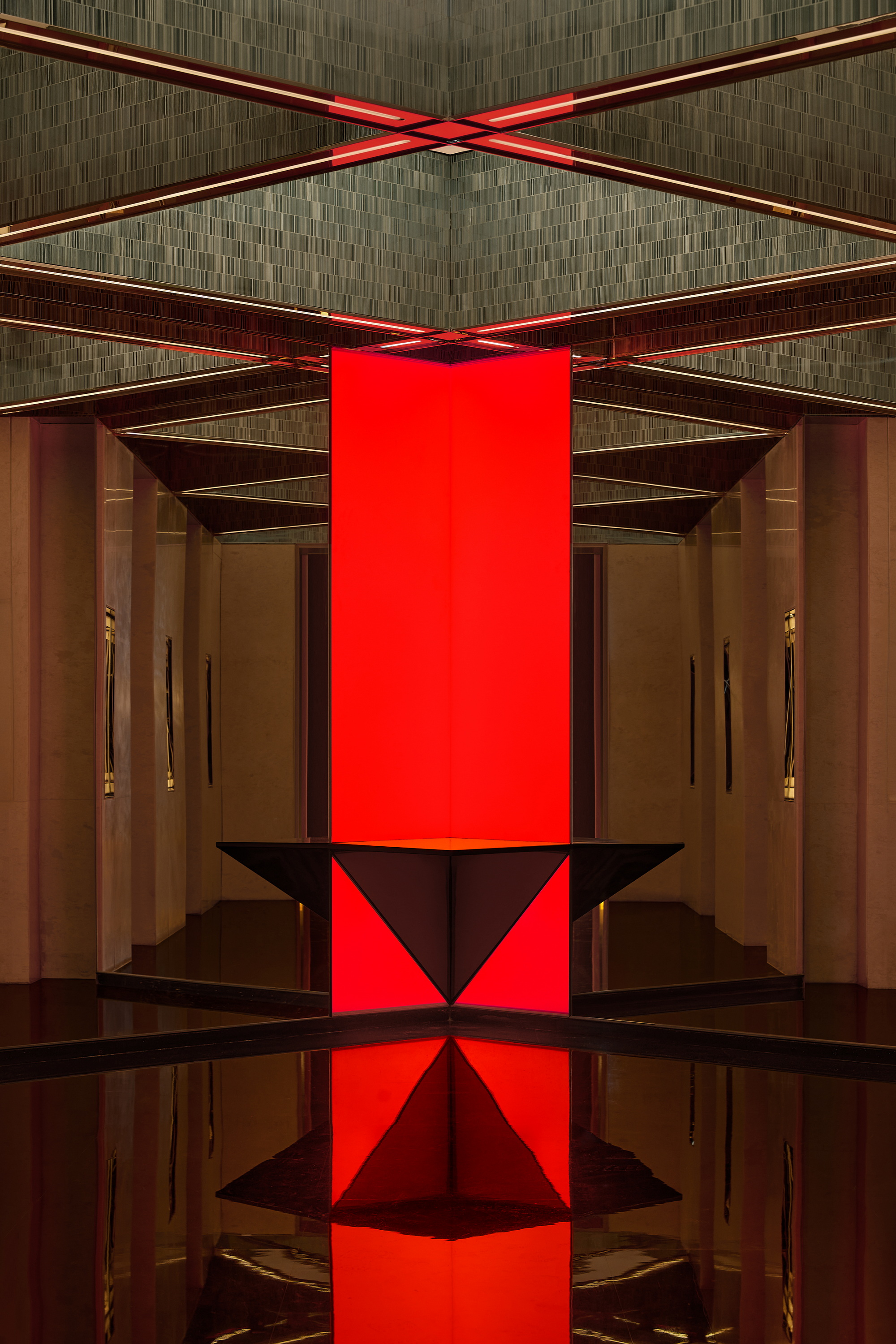 解放碑中心大厦  VISTA 酒店丨中国重庆丨BDD 布道设计-17