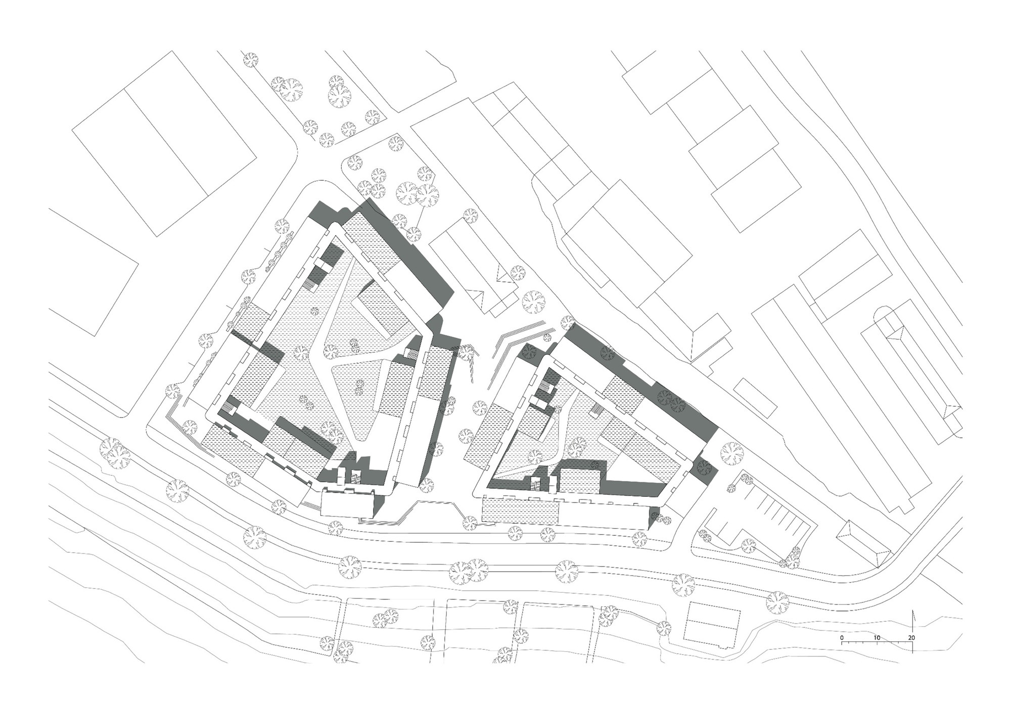挪威 Gronneviksoren 学生公寓 | 低能耗、高可持续的绿色设计-48