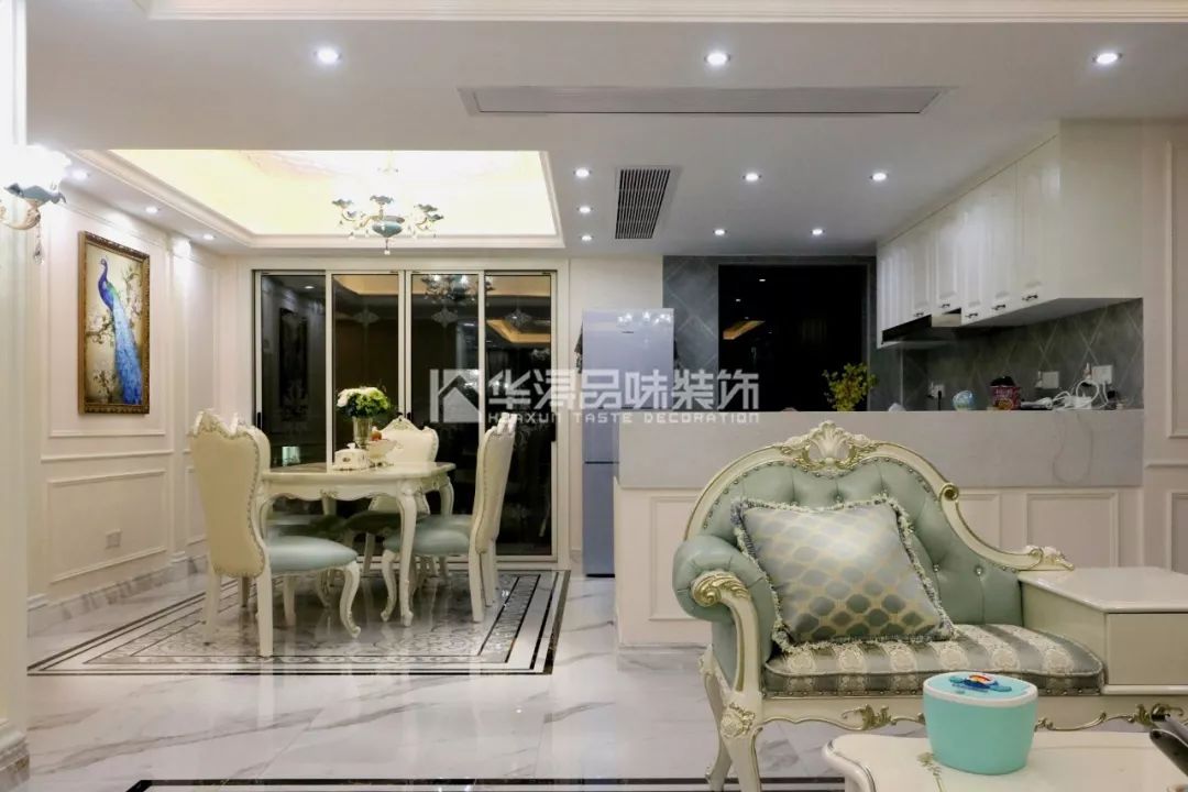 148㎡现代法式 | 优雅精致浪漫的空间艺术-25