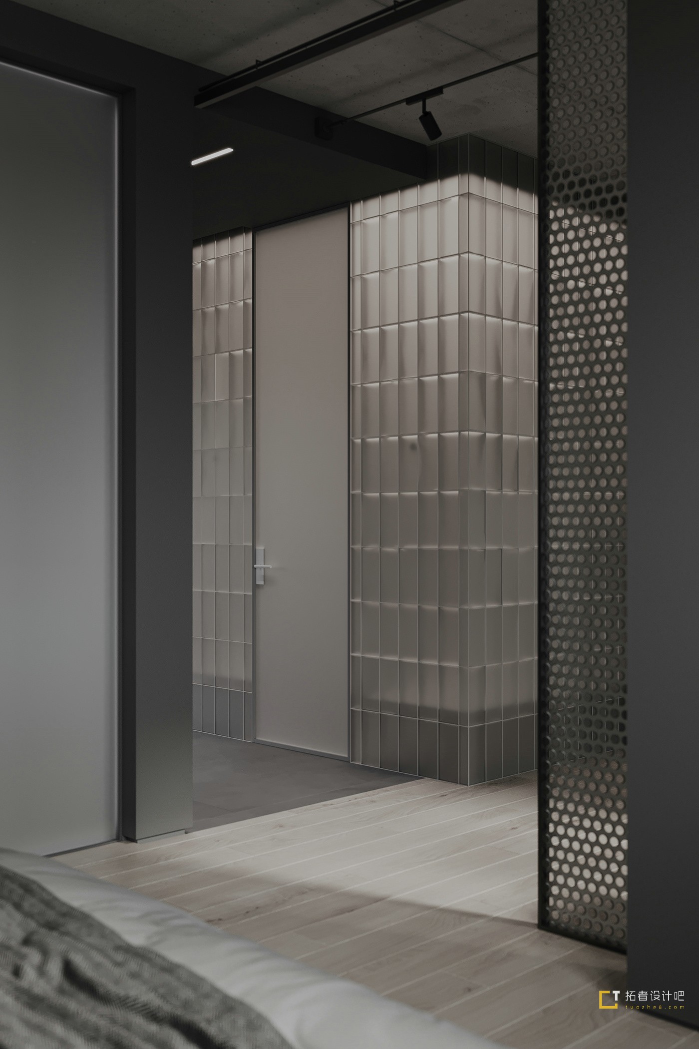 高级感黑灰空间 满满的高级感！-8