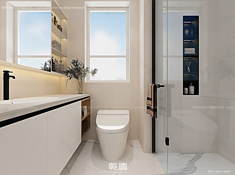 万润水岸豪庭日式奶油风私宅设计丨乾唐设计-29