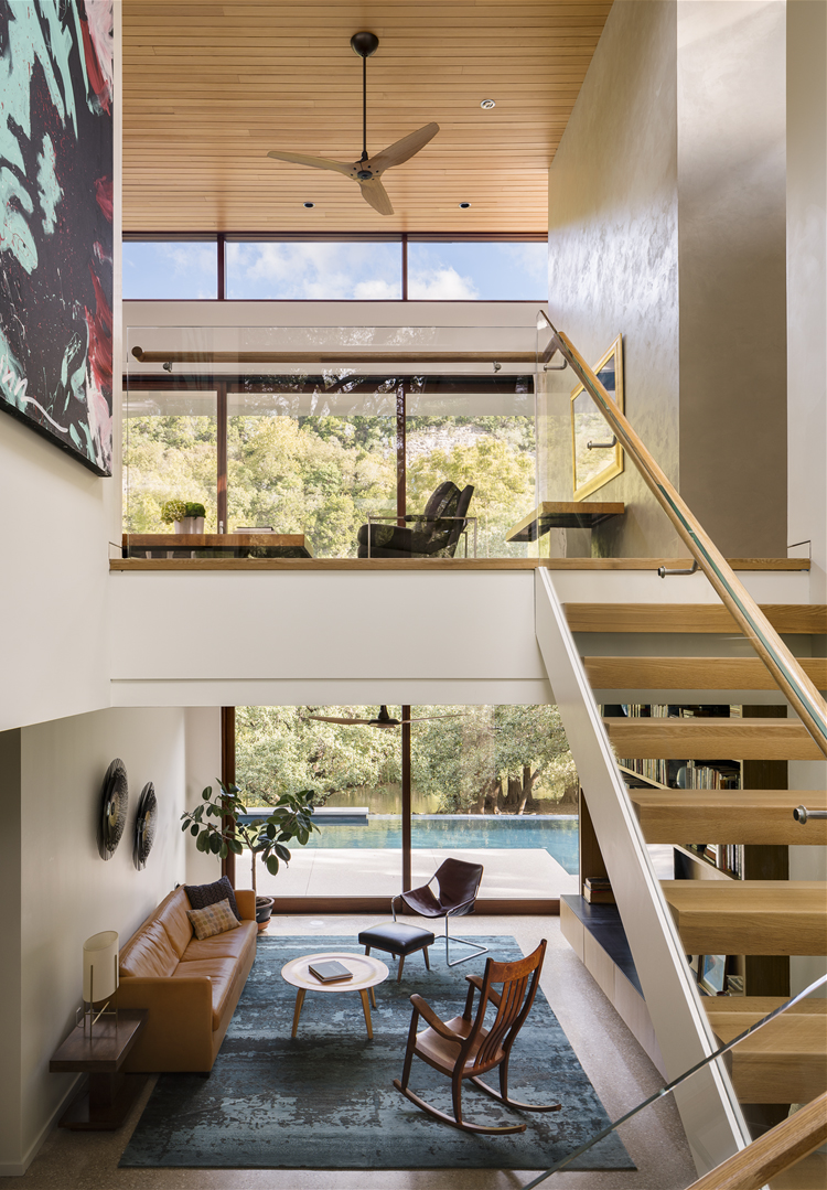 奥斯汀湖住宅 | 返璞归真的轻浮与稳固-41