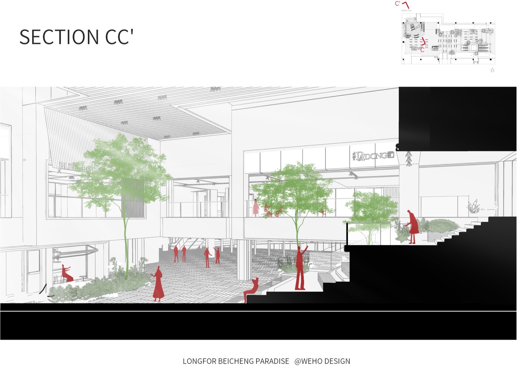 重庆龙湖北城天街B馆L4层室内景观营造丨中国湖北丨物候设计（重庆物候景观规划设计有限公司）-66