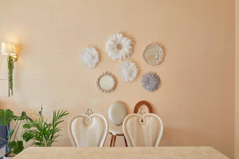 韩式简约风 12 平米咖啡厅设计-9