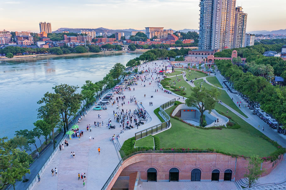 闽江之心·福州青年广场设计丨中国福州-19