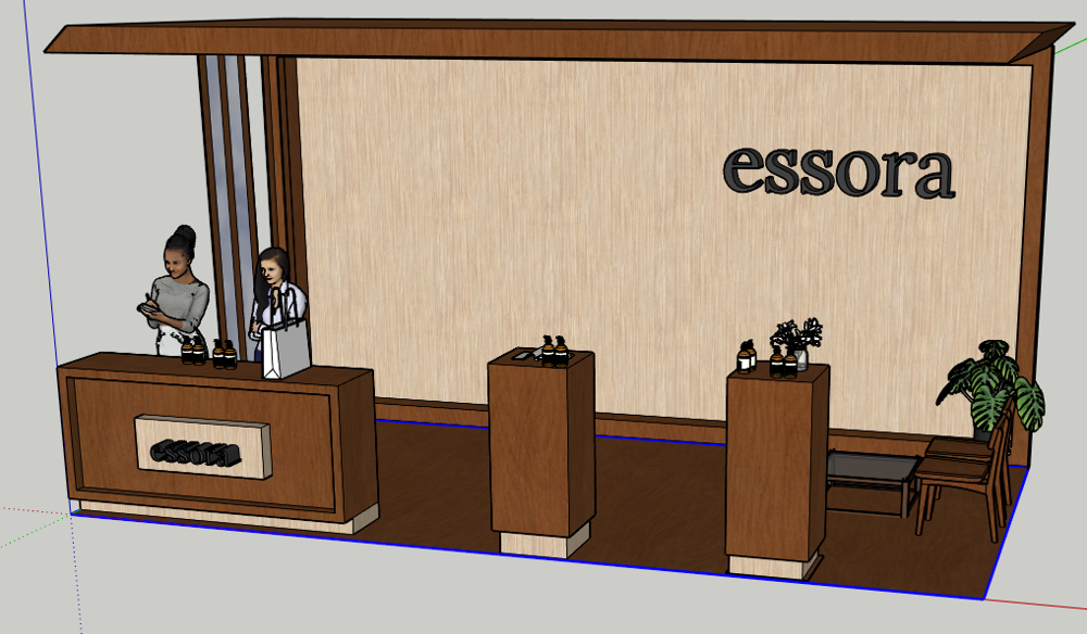 Year 1 - 3D CAD application booth design-3