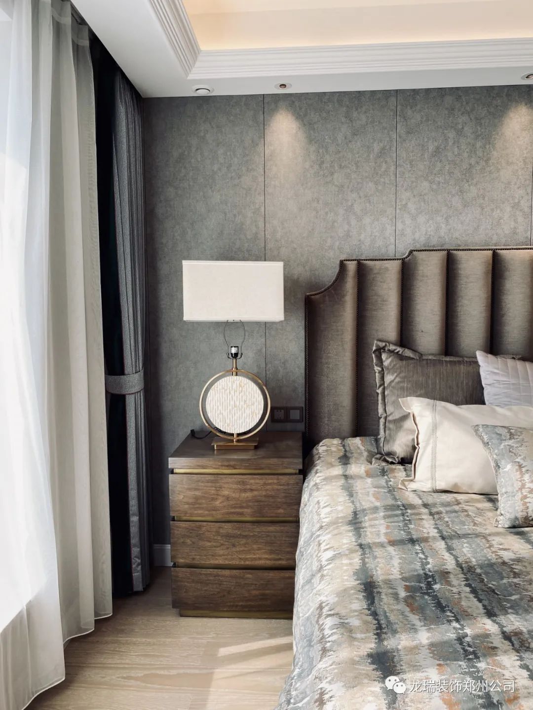 恒熙花园美式轻奢别墅丨郑州龙瑞装饰工程有限公司-81