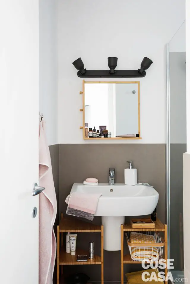 米兰独特公寓 | exotic wallpaper 和 pink 厨房的个性设计-7