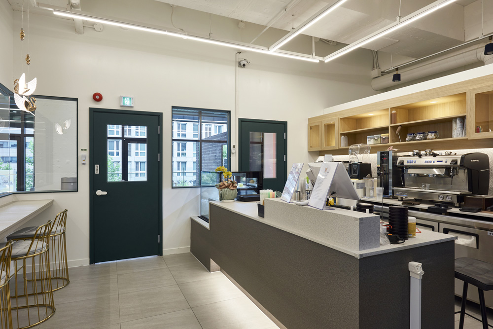 现代简约 45 平爱犬咖啡厅 爱犬酒店内饰设计案例-10