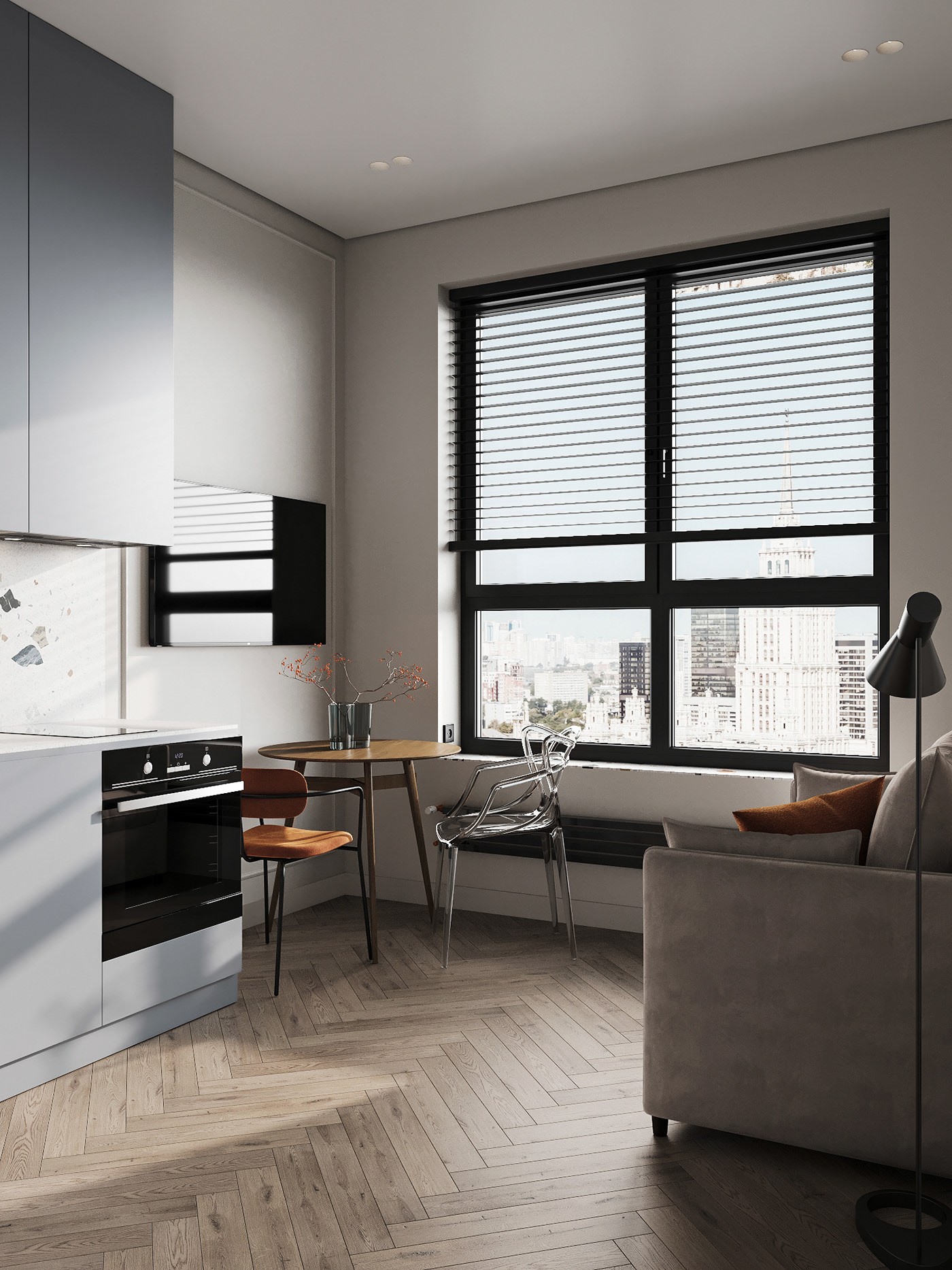 现代舒适简洁空间设计！-0