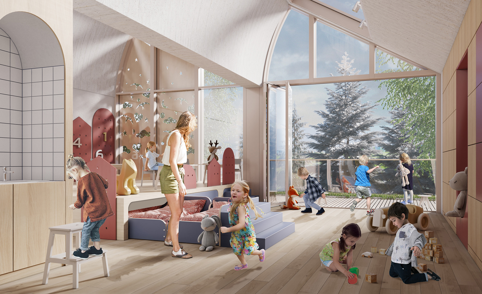 LETOVO·KIDS 教育中心丨俄罗斯莫斯科丨与外国事务所组成的联合体-13