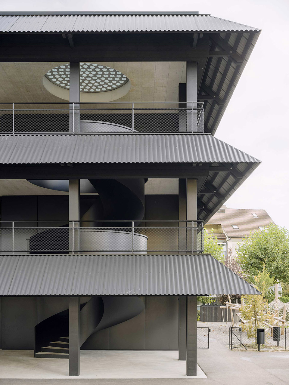 Steinwies Schwerzenbach小学丨瑞士丨Schmid Ziörjen Architektenkollektiv-16