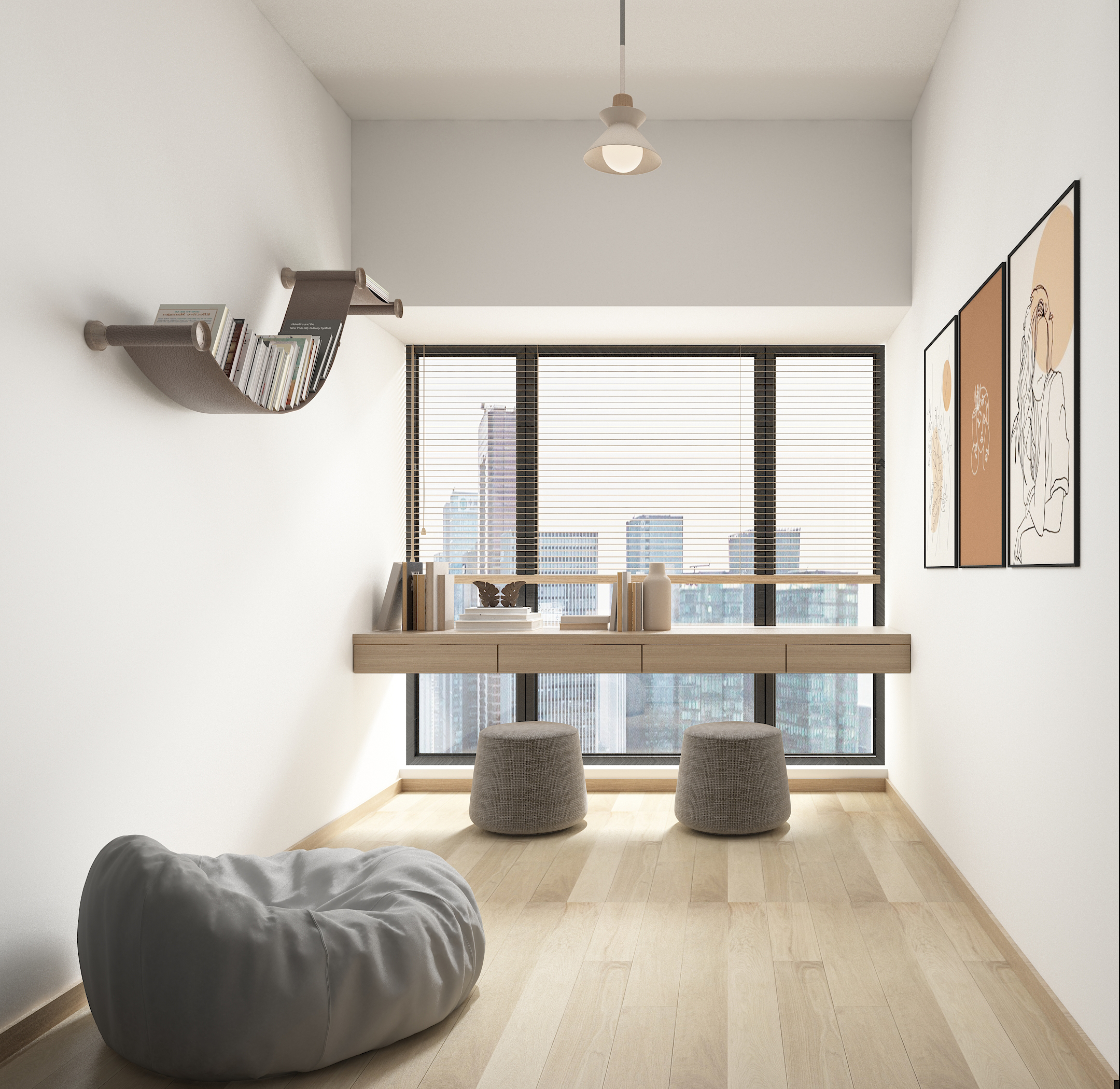 深圳口山设计：琳珠华庭日式极简，专注生活的简与美-1