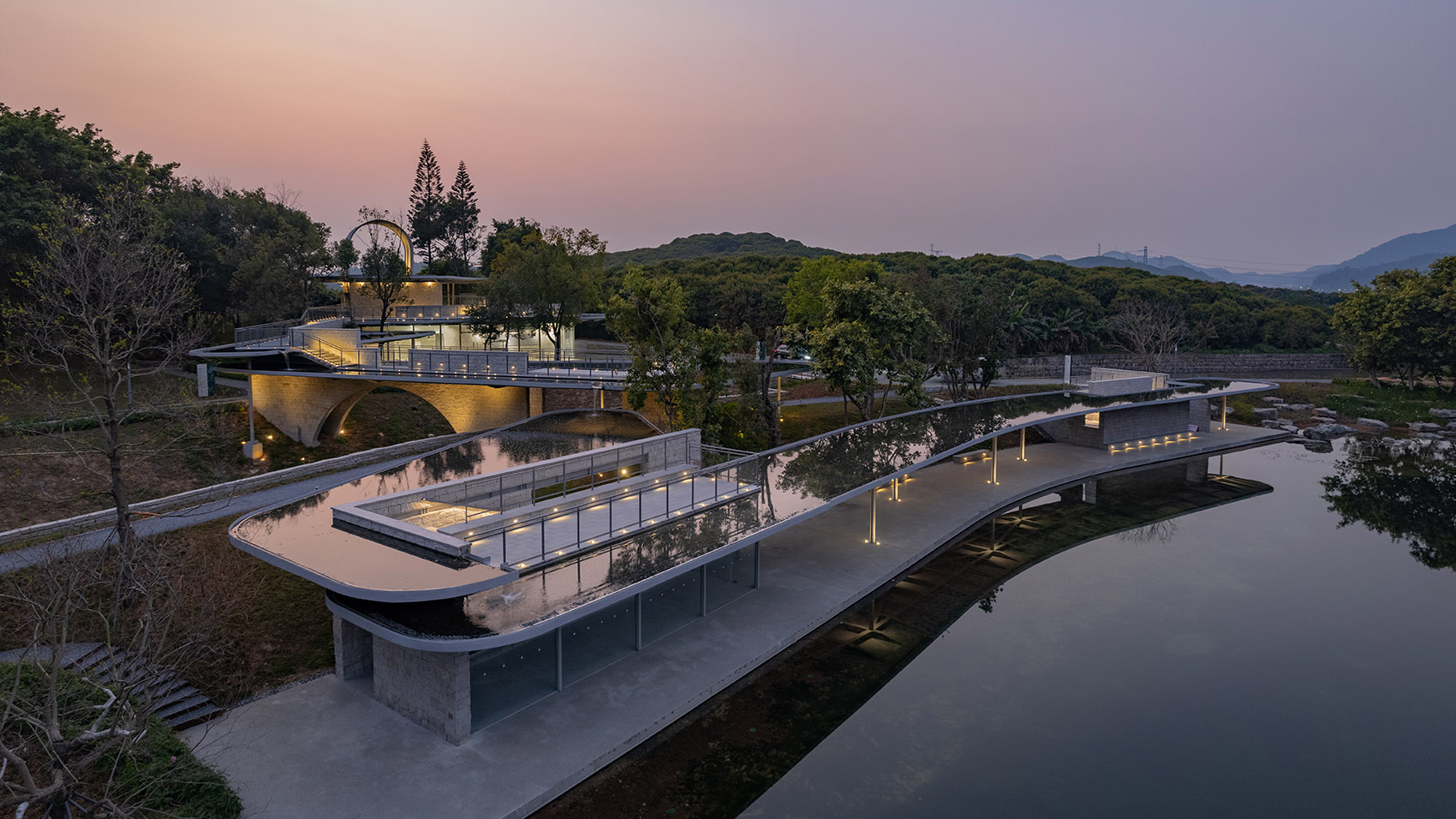 深圳环西丽湖绿道(一期)二级驿站丨中国深圳丨同济大学建筑设计研究院(集团)有限公司原作设计工作室-57