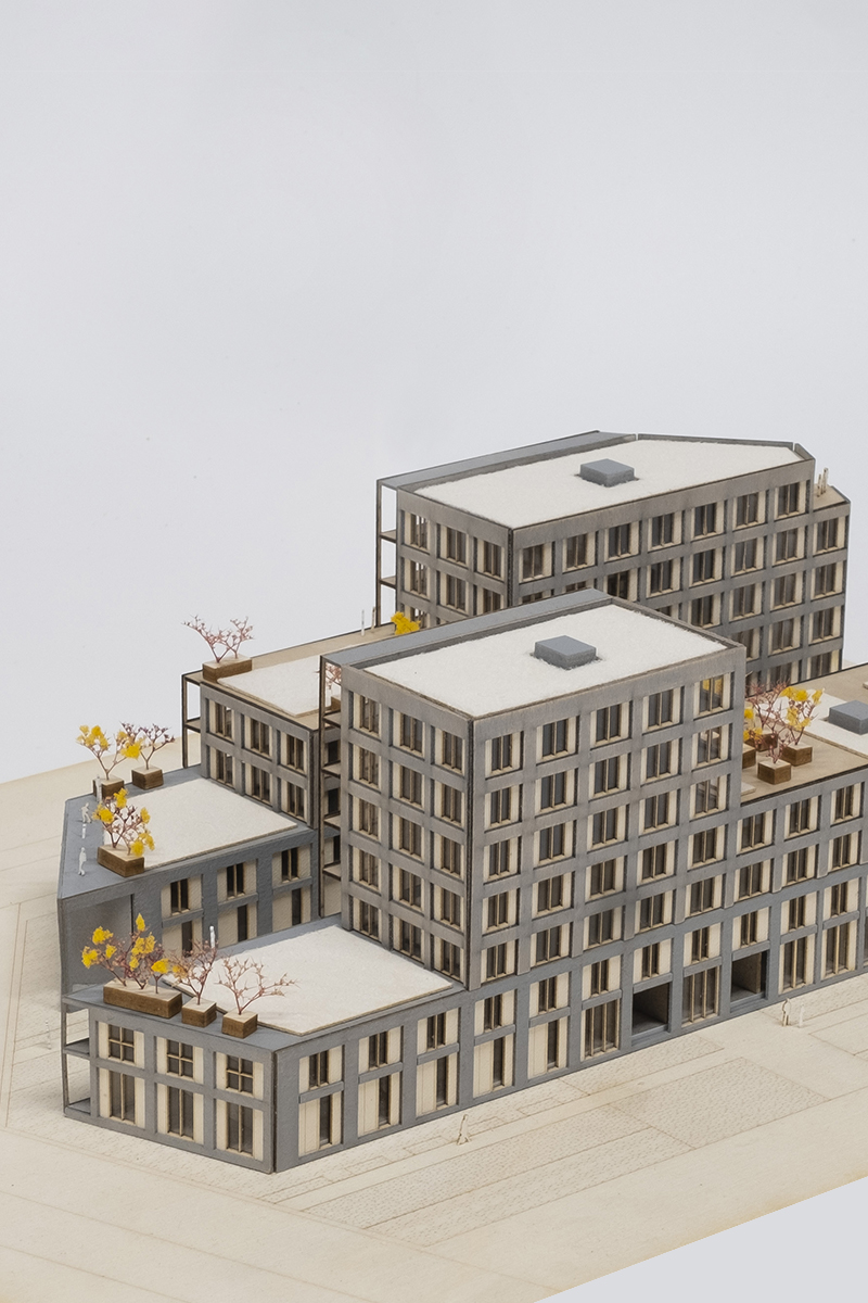 Logements en lanières, quartier des Groues-7