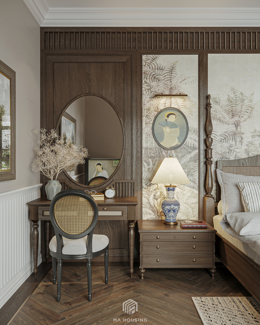 NGUYEN GIA THIEU 别墅主卧室丨越南河内丨MA housing-19