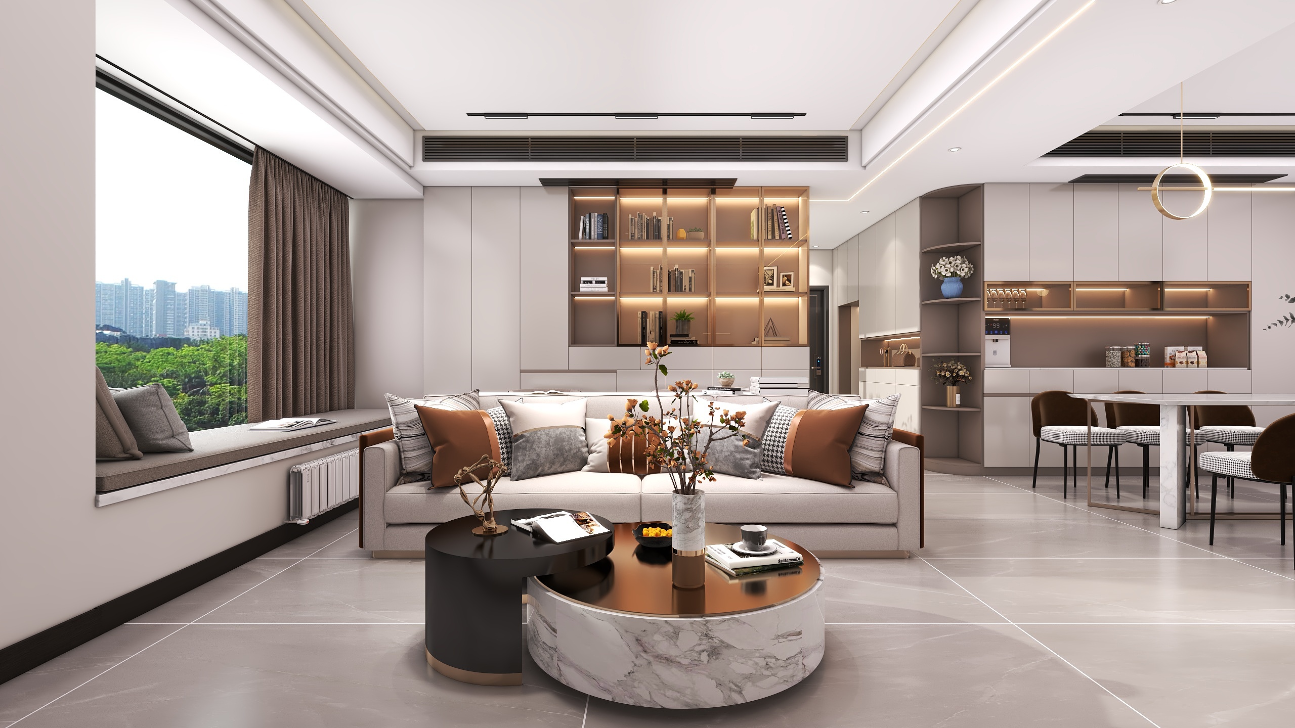 四川成都望江水岸（161平方意式轻奢四居室）-2