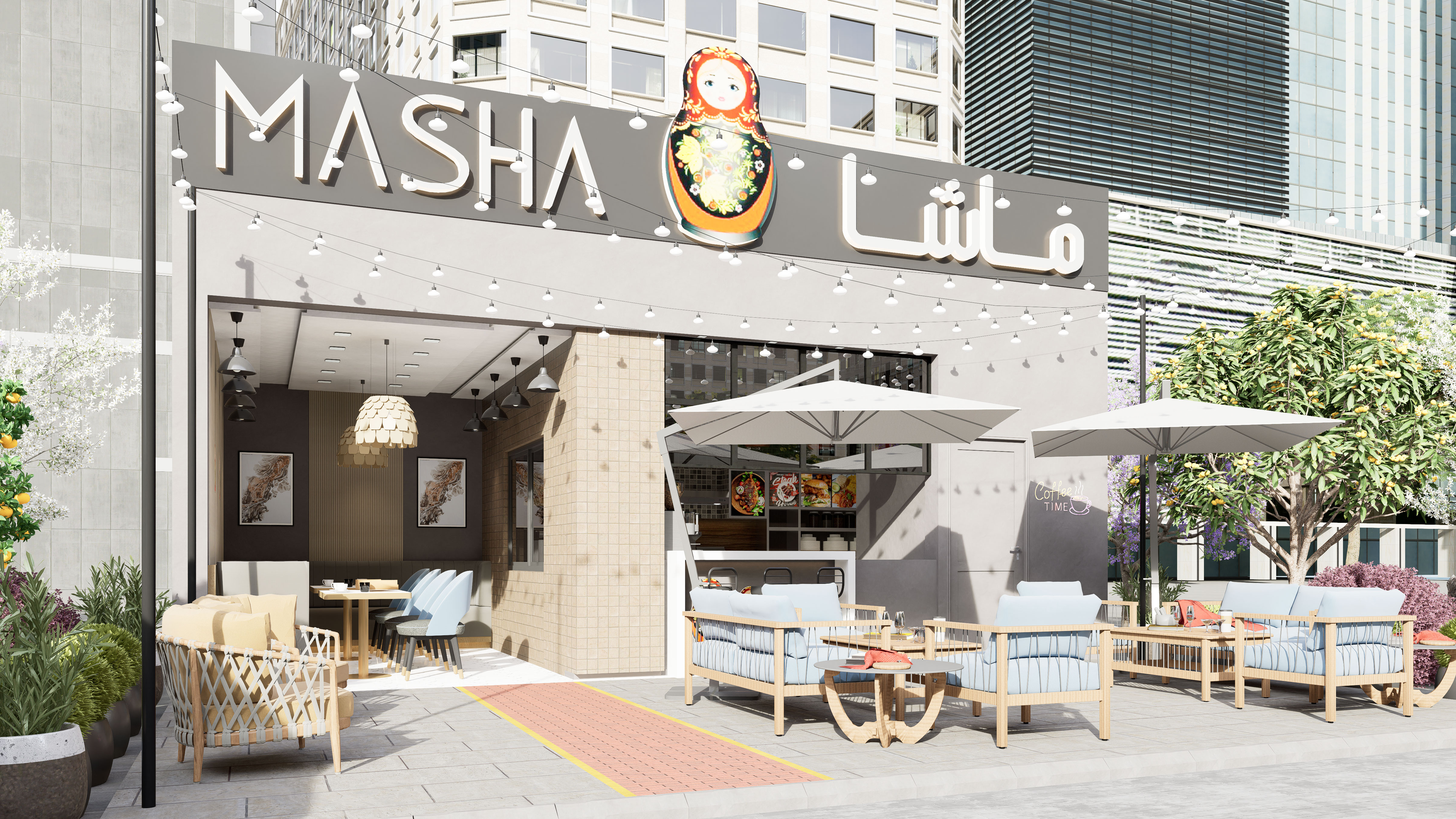 Cafe Exterior Rendering-8