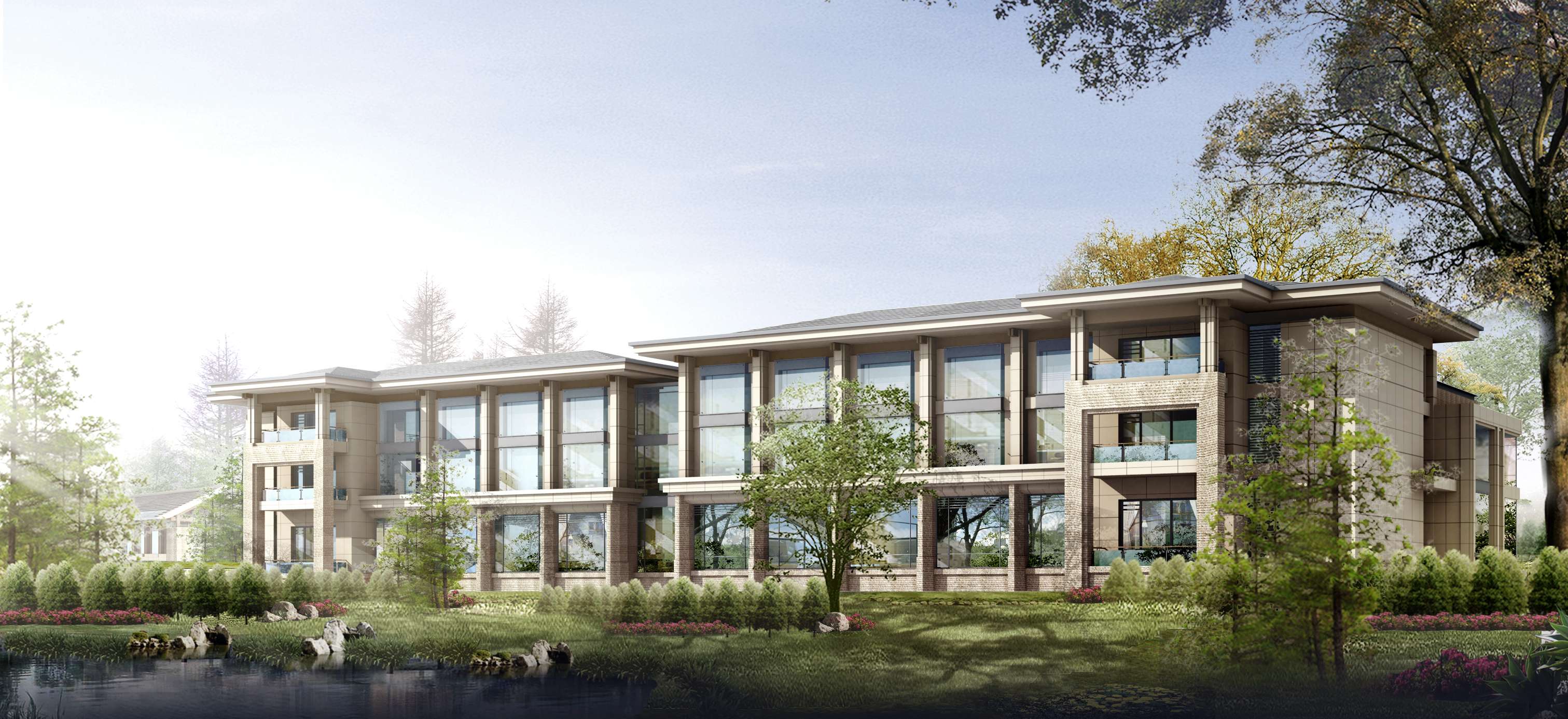 云南设计院+中外建工  云南昆明海埂别墅型酒店-7