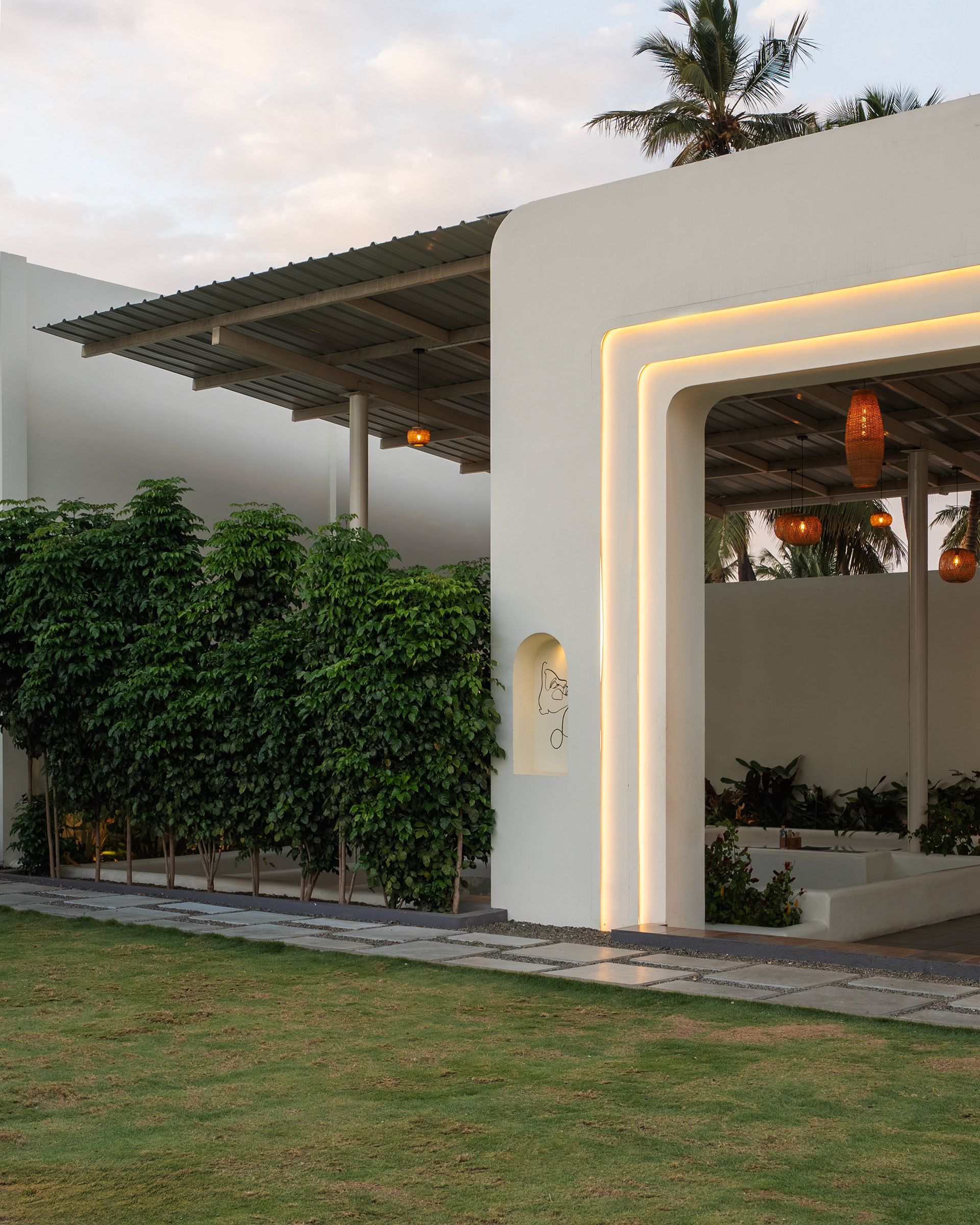 露台餐厅丨KARTHIK ARCHITECTS-39