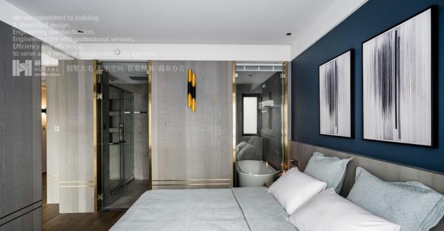 无锡「赫设计」酒店式住宅 | 简约奢华,藏于肌理之间-27