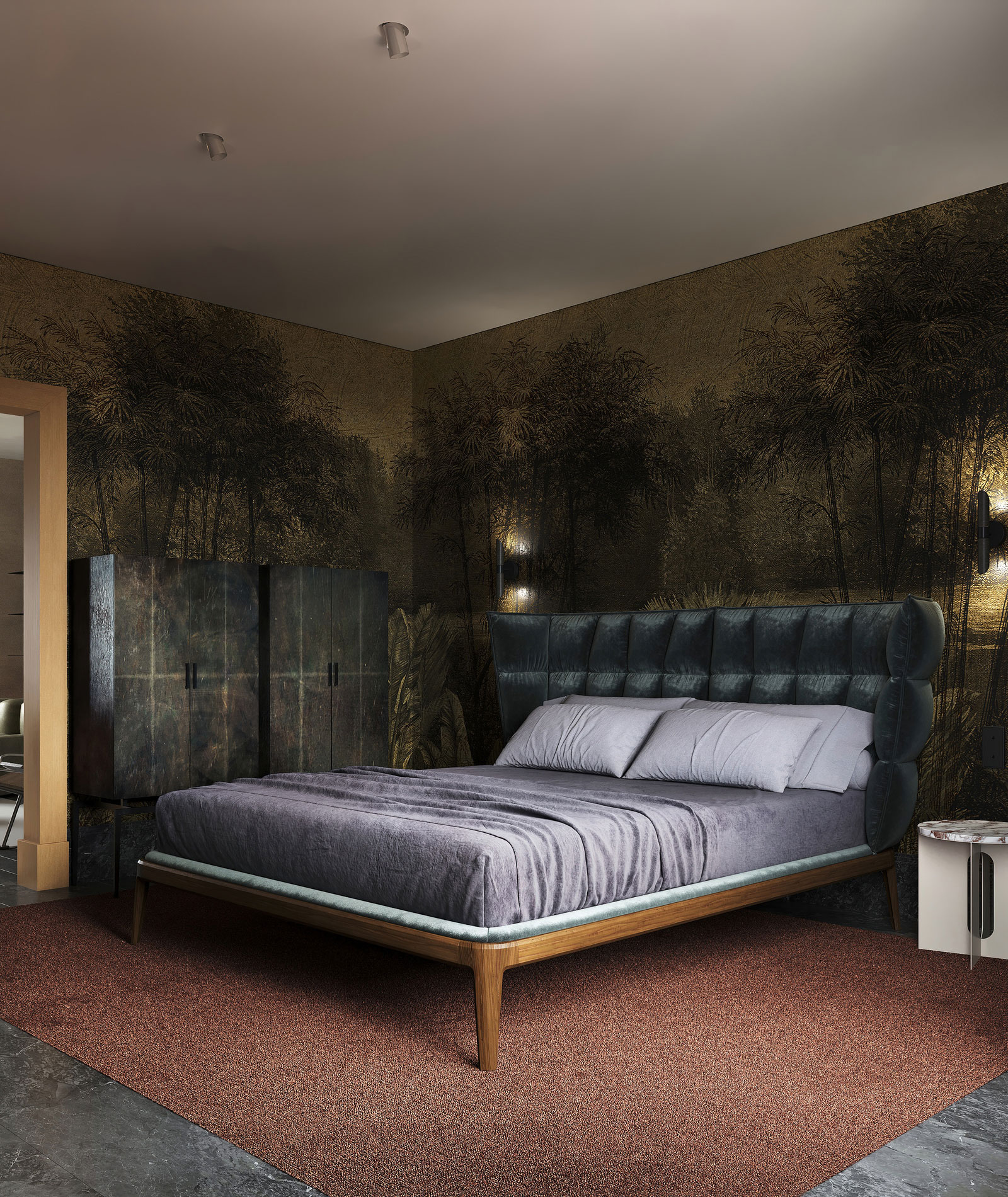 马德里公寓室内设计丨西班牙马德里丨Puntofilipino-13