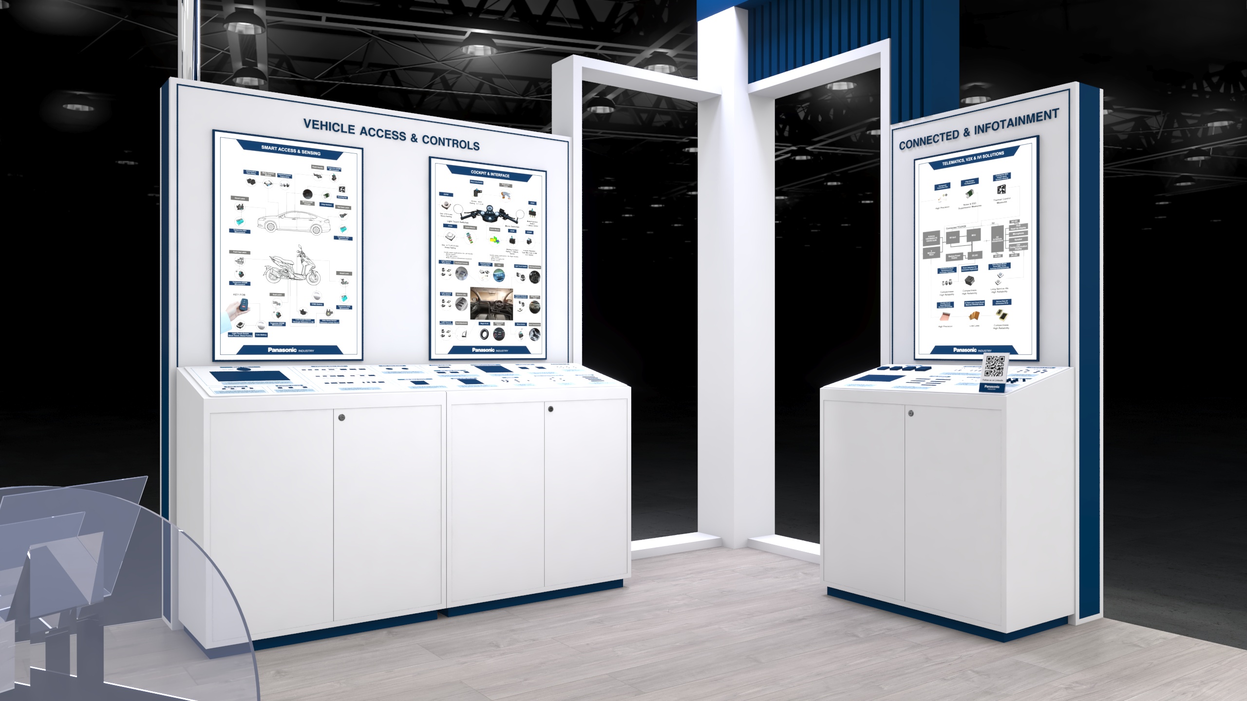 Panasonic Industries Electronica booth-18