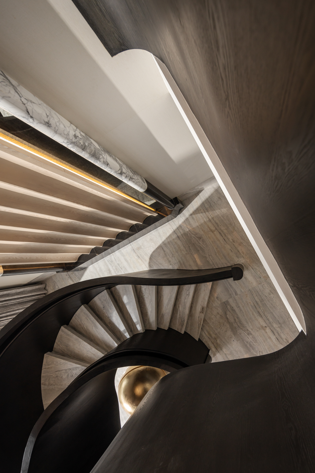 奥迅X新作｜流动艺术馆一826㎡顶层复式豪宅设计-53