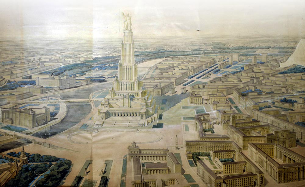 莫斯科苏维埃宫丨俄罗斯莫斯科丨Б.М. Иофан（鲍里斯·米哈伊洛维奇·约凡）等-11