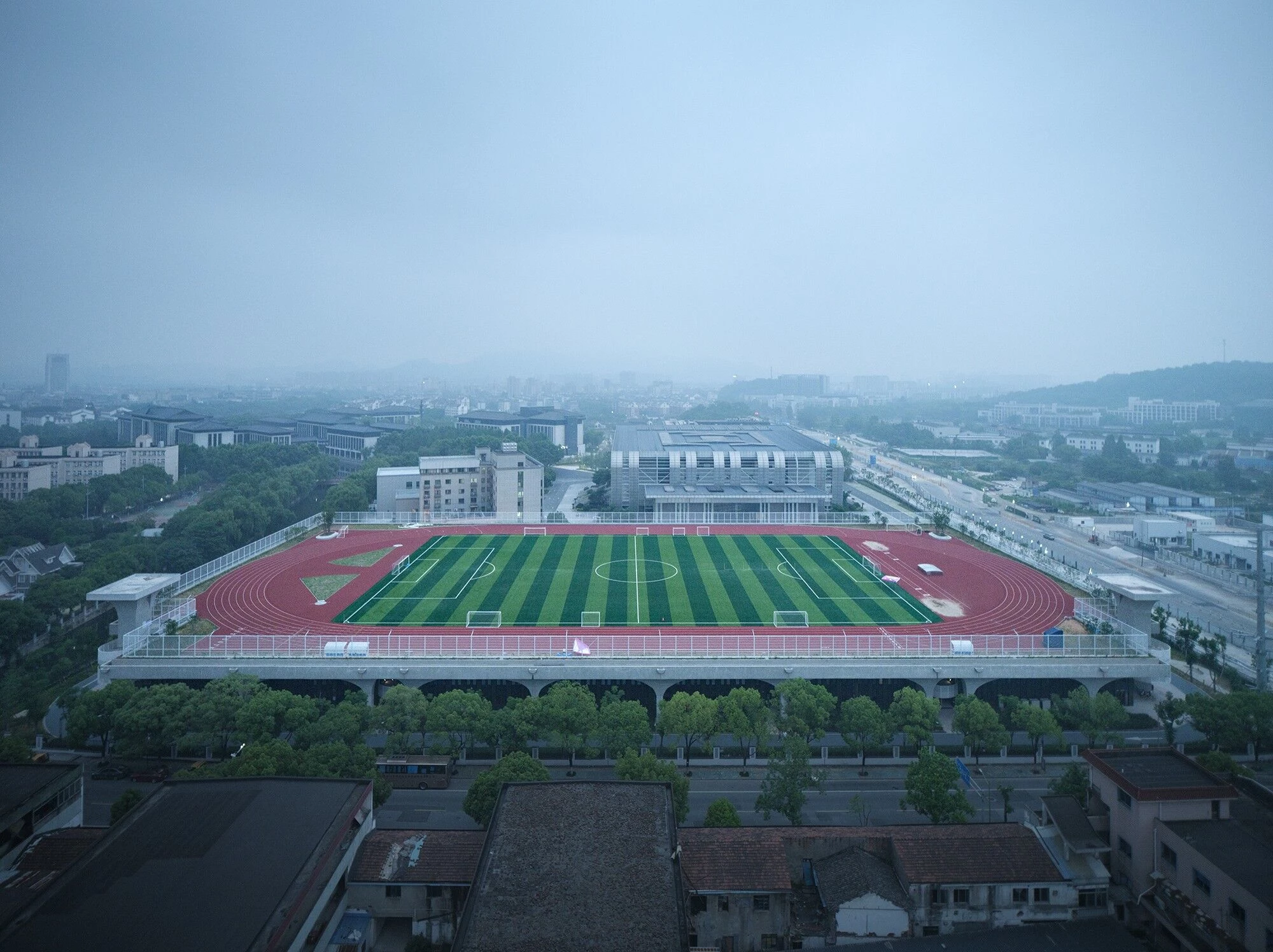 绍兴大学河西校区室内体育场馆丨中国绍兴丨浙江大学建筑设计研究院（UAD）-12